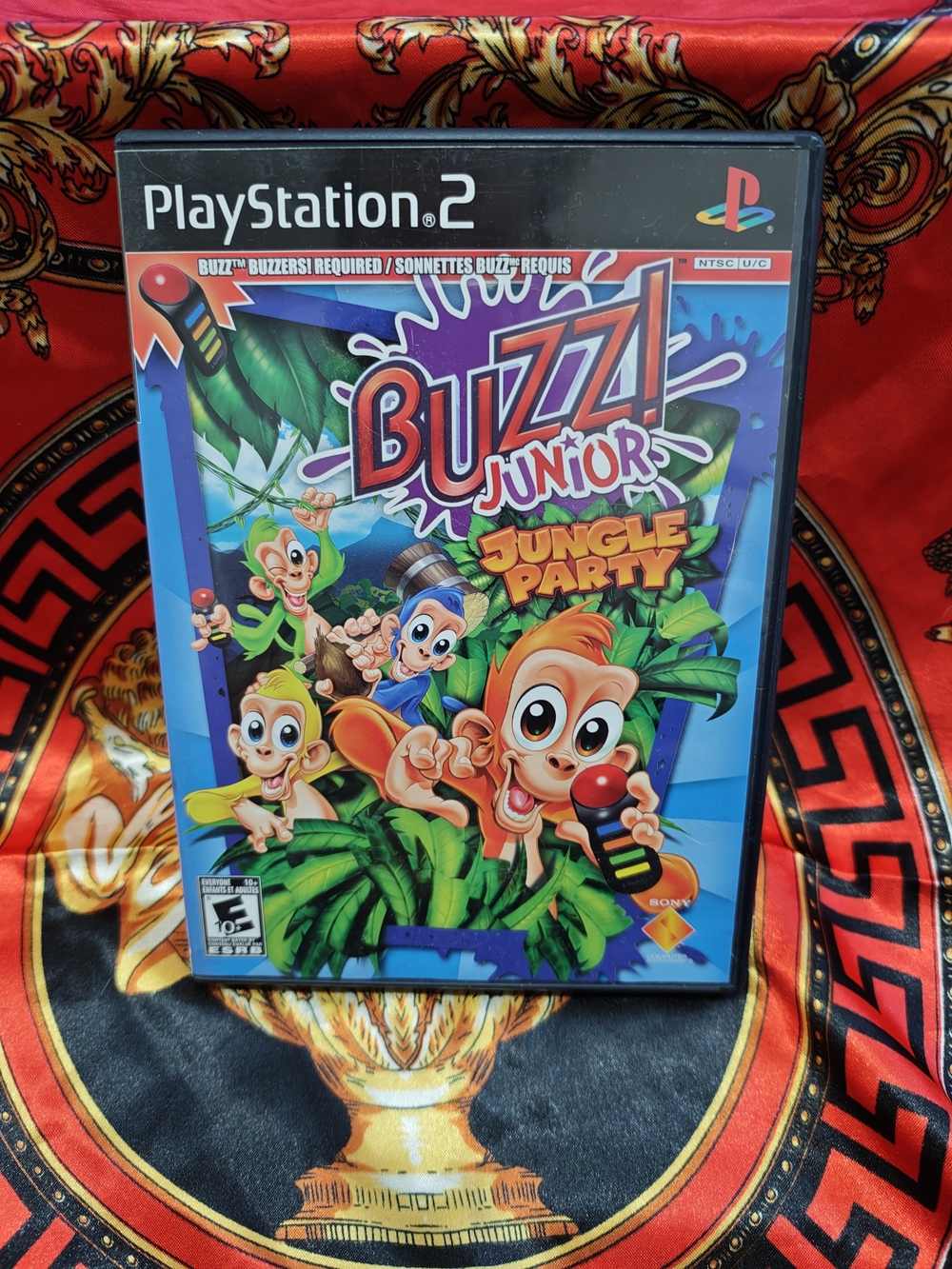 Sony PlayStation 2 Buzz! Junior Jungle Party - Blue & Green Cover